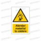 semn atentie material in cadere