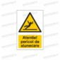 semn atentie pericol de alunecare