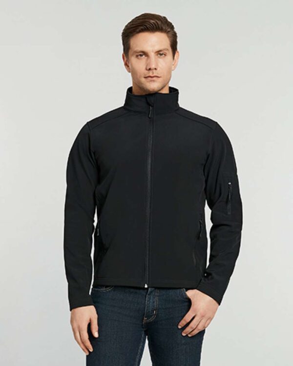 Jacheta Softshell Dama Black fara gluga GILSS800