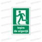 semn iesire de urgenta stanga