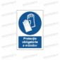 semn protectia obligatorie a mainilor