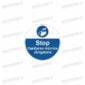 semn stop curatarea mainilor obligatorie